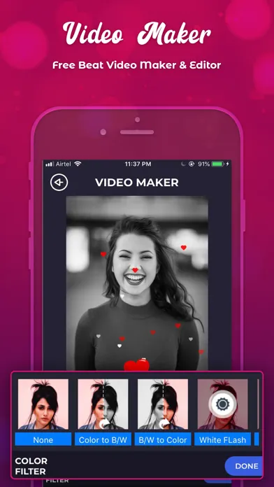 Vibes social media story maker Ekran Görüntüleri
