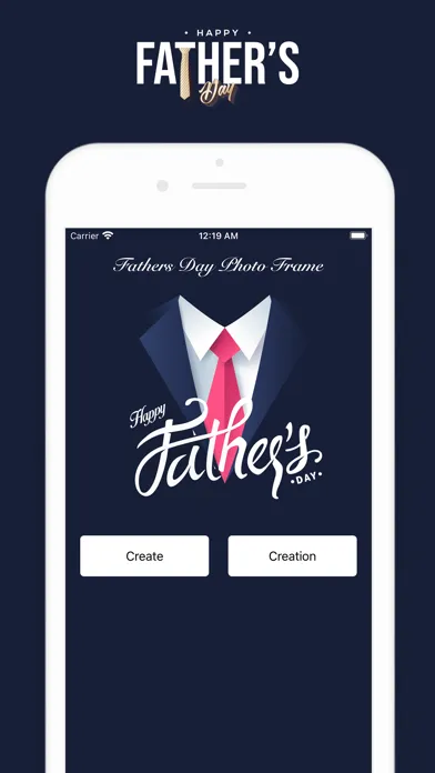 Happy Father's day photo frame स्क्रीनशॉट