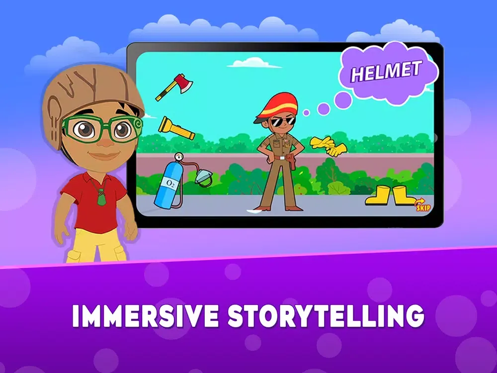 Little Singham: Play & Learn iPad  Screenshots