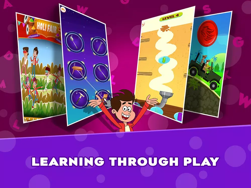 Little Singham: Play & Learn iPad  Screenshots