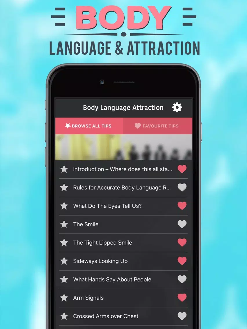 Ảnh chụp màn hình của Body Language Attraction iPad 