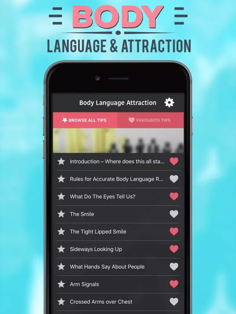 Body Language Attraction iPad  스크린샷