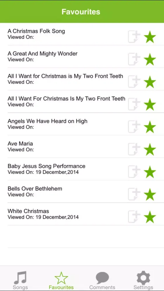 Christmas Songs. 스크린샷