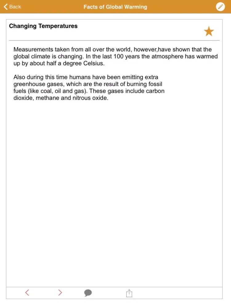 Facts Of Global Warming ! iPad 应用截图