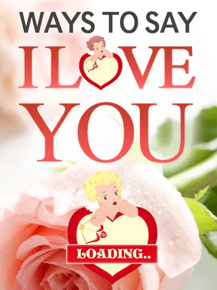 Tangkapan skrin Way to Say I Love You iPad 