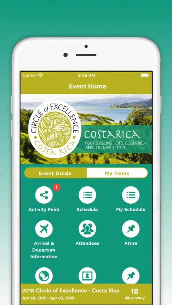 2018 COE - Costa Rica 스크린샷
