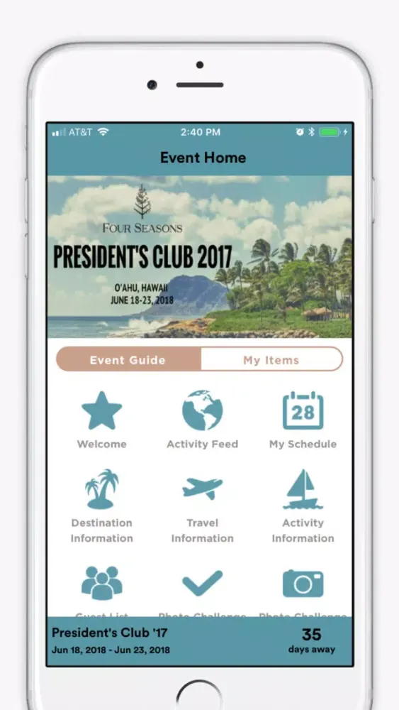 Captures d'écran de President's Club '17
