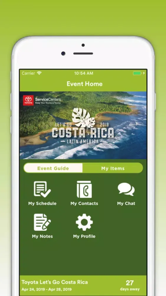 Tangkapan layar Let's Go Costa Rica