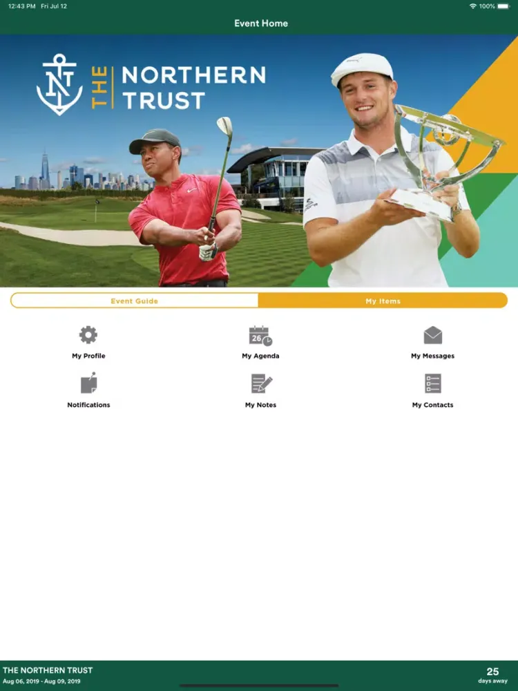 Tangkapan skrin TNT Experience 2019 iPad 