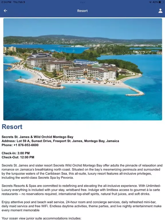 HYG Incentive Travel iPad  Screenshots