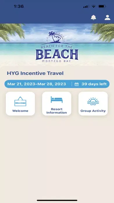 HYG Incentive Travel Screenshots