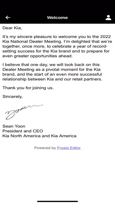 Kia Dealer Meeting應用截圖