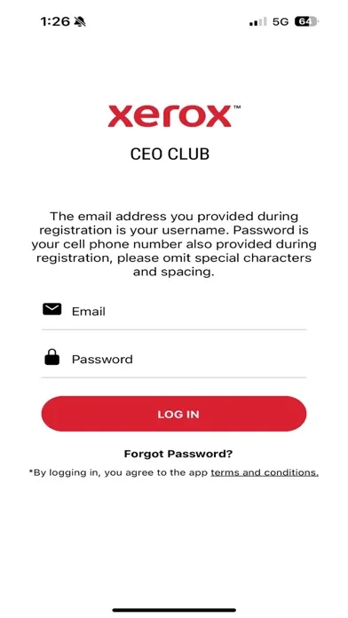 Xerox CEO Club स्क्रीनशॉट