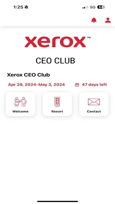 Xerox CEO Club स्क्रीनशॉट