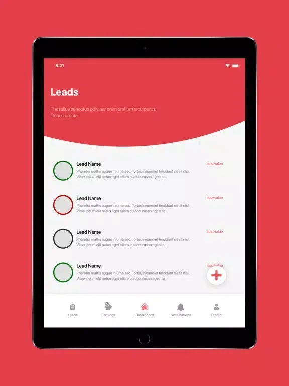 Capturas de pantalla de CreativeHub Affiliate iPad 