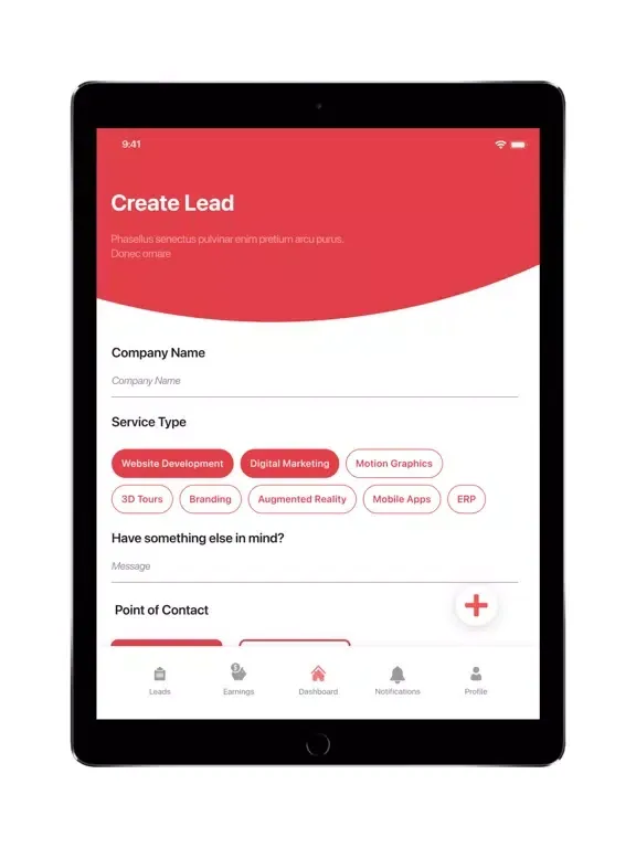 Capturas de pantalla de CreativeHub Affiliate iPad 