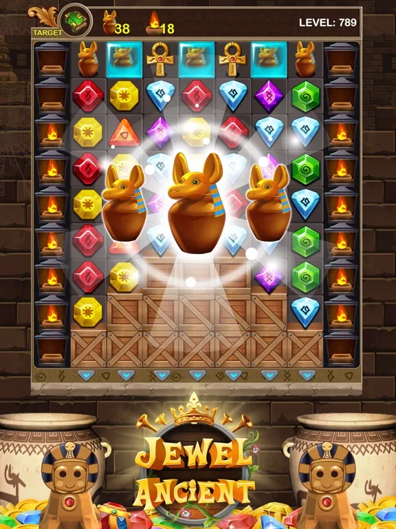 Capturas de pantalla de Jewel Ancient Treasure iPad 