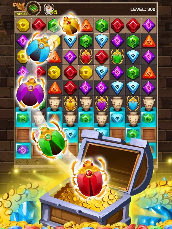 Capturas de pantalla de Jewel Ancient Treasure iPad 