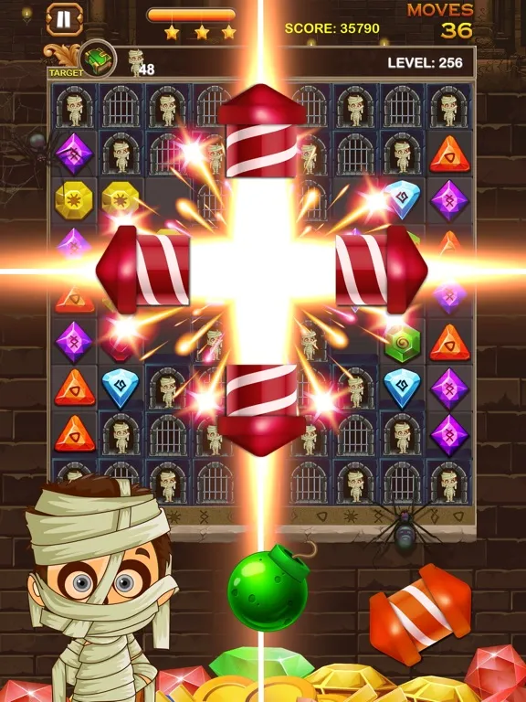 Capturas de pantalla de Jewel Ancient Treasure iPad 