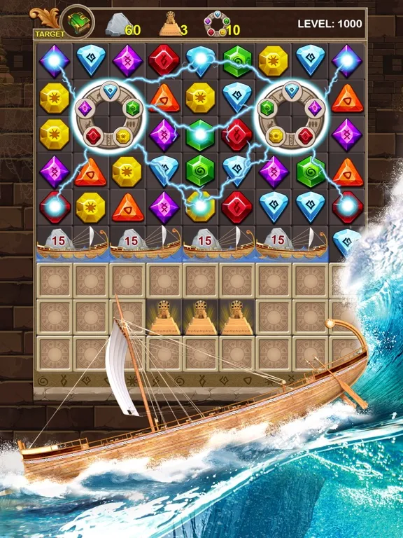 Capturas de pantalla de Jewel Ancient Treasure iPad 