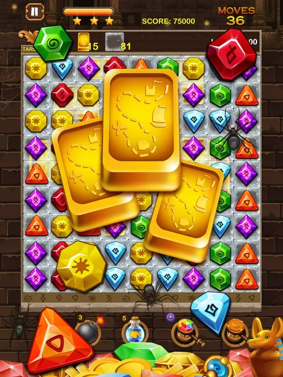 Capturas de pantalla de Jewel Ancient Treasure iPad 