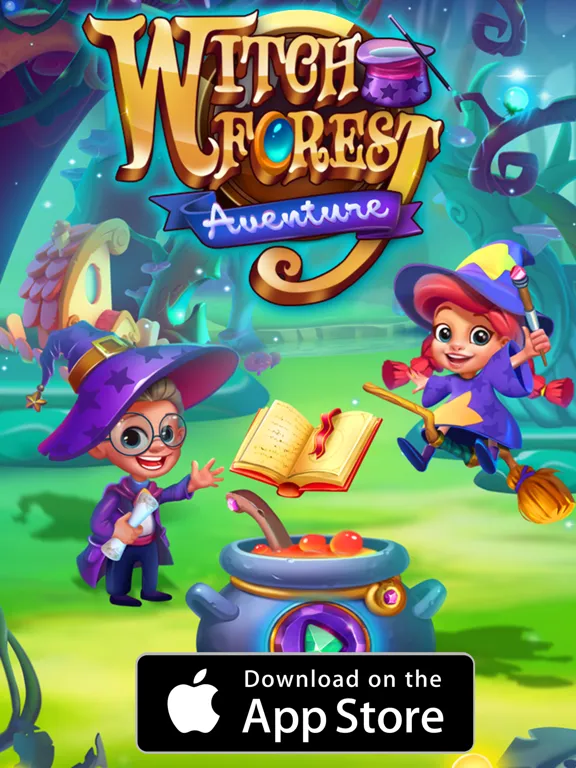Screenshot di Witch Forest Magic Adventure iPad 