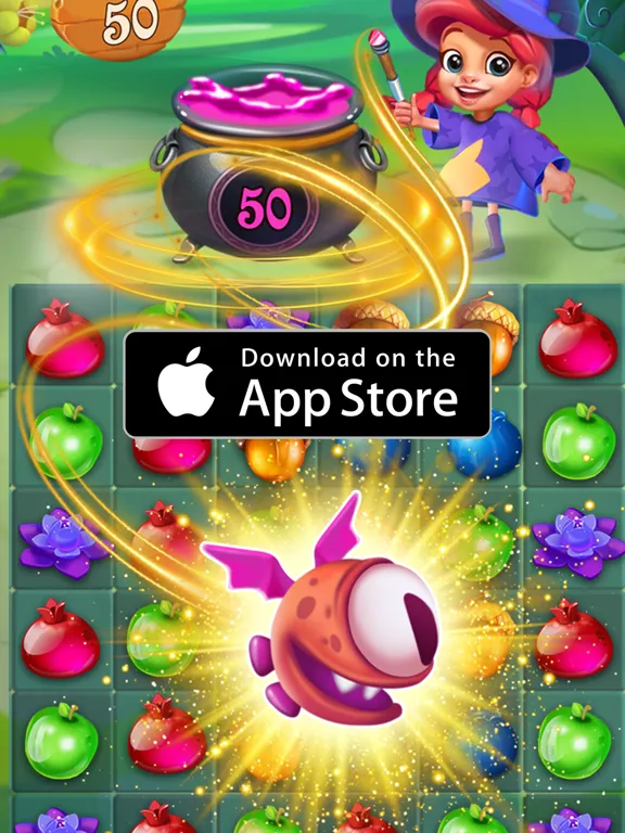 Screenshot di Witch Forest Magic Adventure iPad 