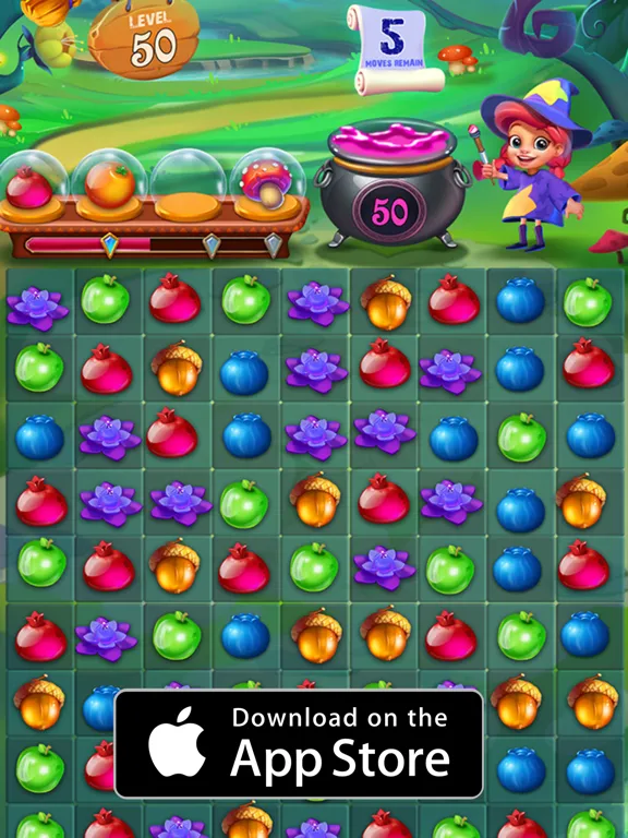 Screenshot di Witch Forest Magic Adventure iPad 