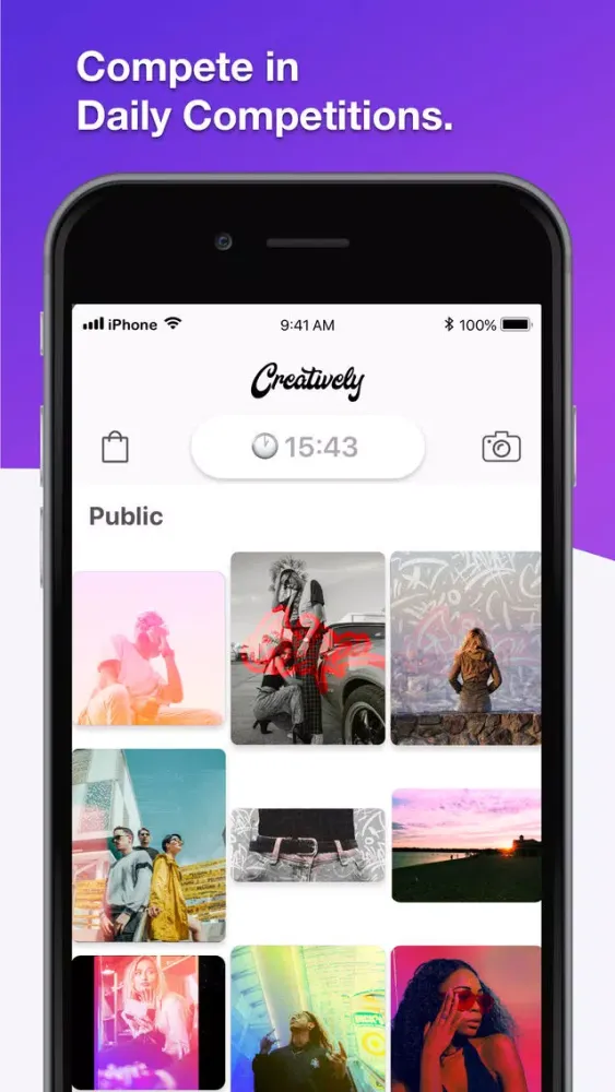 Creatively - Live Photo Game স্ক্রিনশট