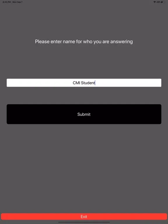 CMI Screener iPad  Ekran Görüntüleri