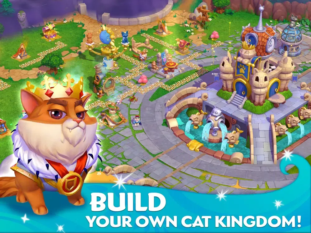 Cats and Magic: Dream Kingdom iPad  スクリーンショット