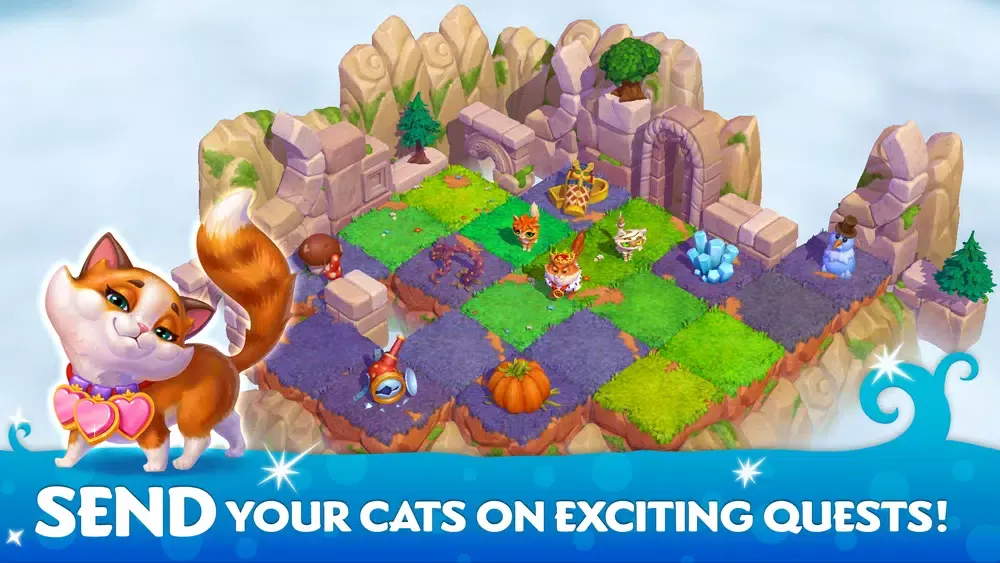 Cats and Magic: Dream Kingdom スクリーンショット