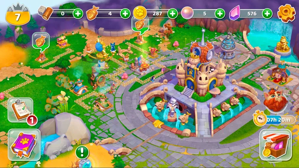 Cats and Magic: Dream Kingdom スクリーンショット