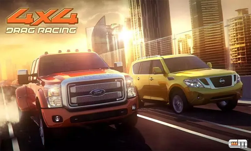 Capturas de tela do Drag Racing 4x4