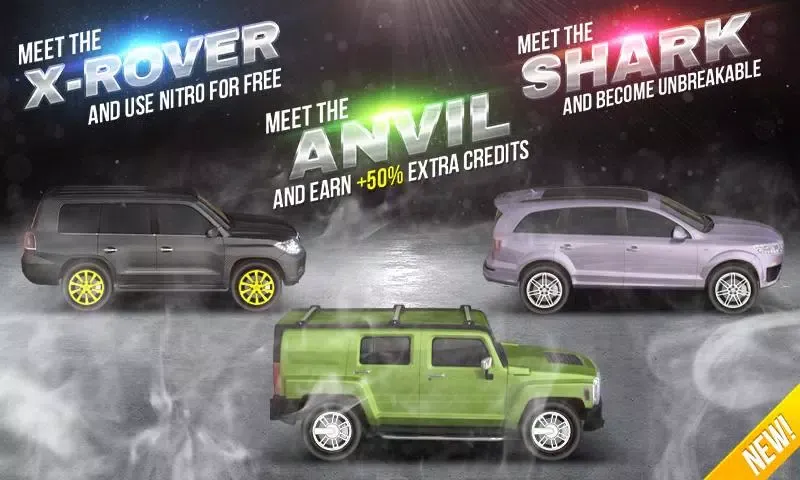 Capturas de tela do Drag Racing 4x4