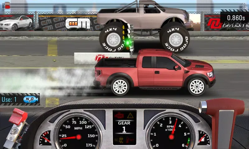 Capturas de tela do Drag Racing 4x4