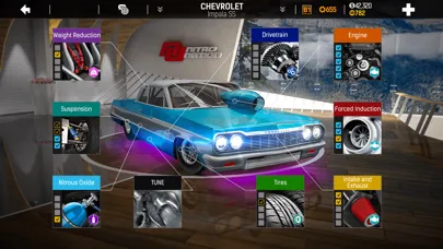 Nitro Nation: Drag Racing سکرین شاٹس