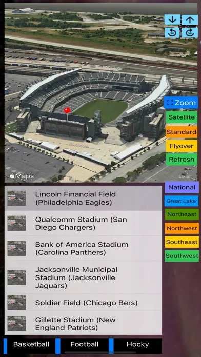 3D Sports Stadiums Lite Screenshots