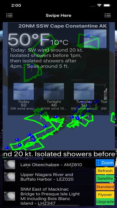 Capturas de pantalla de Instant Marine Forecast Lite