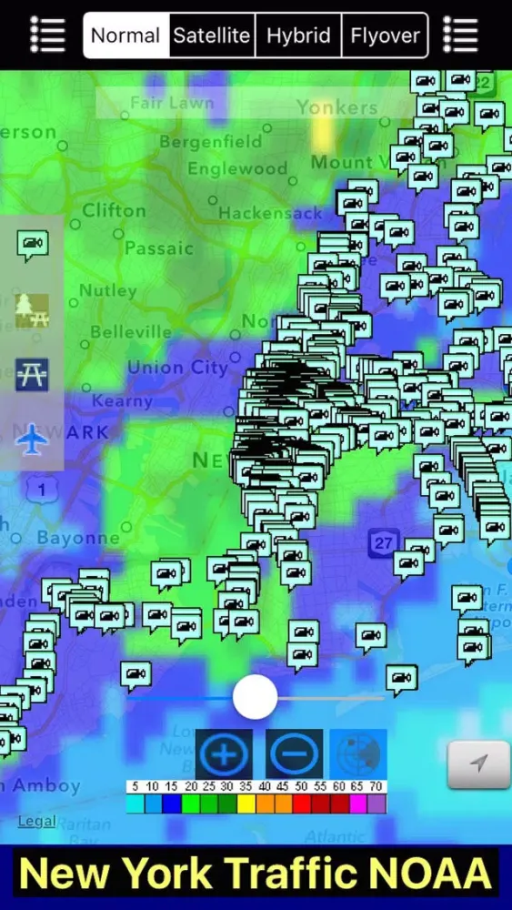 New York/NYC NOAA Radar with Traffic Cameras 3D Pro स्क्रीनशॉट