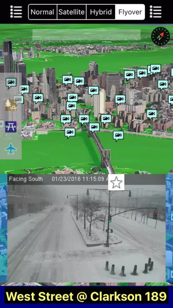 New York/NYC NOAA Radar with Traffic Cameras 3D Pro स्क्रीनशॉट