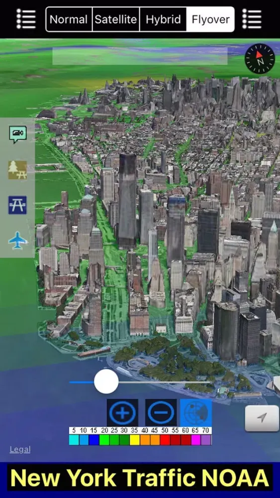 New York/NYC NOAA Radar with Traffic Cameras 3D Pro स्क्रीनशॉट