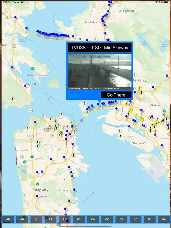 Captures d'écran de Road Conditions Elite iPad 