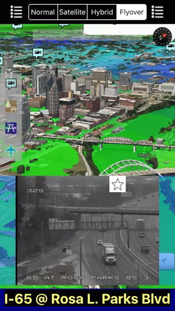 Screenshot di Tennessee NOAA Radar with Traffic Cameras 3D Pro