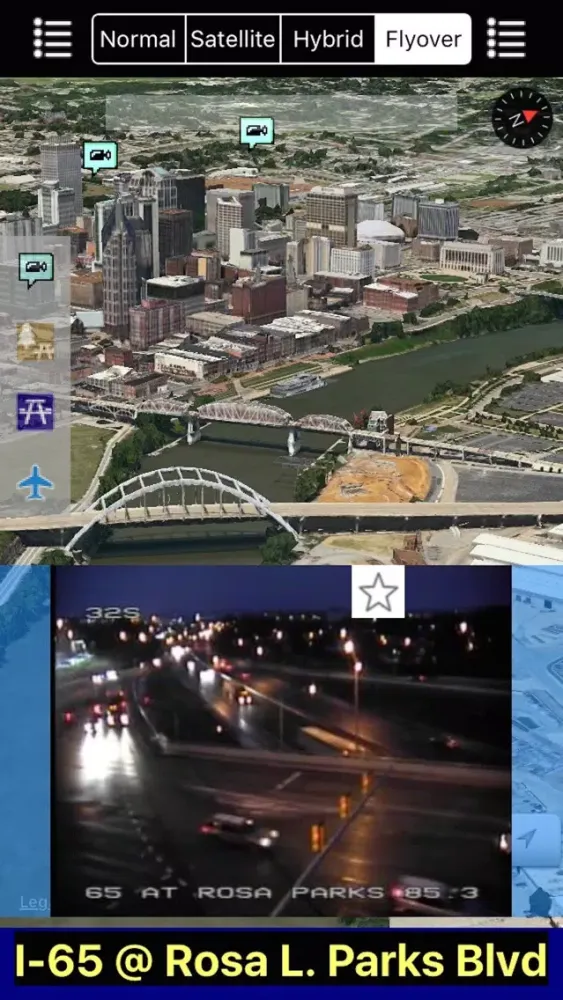 Screenshot di Tennessee NOAA Radar with Traffic Cameras 3D Pro