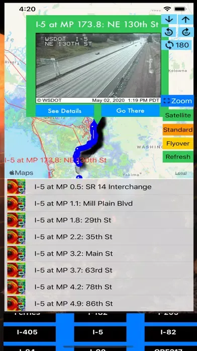 Traffic Camera Washington Lite স্ক্রিনশট