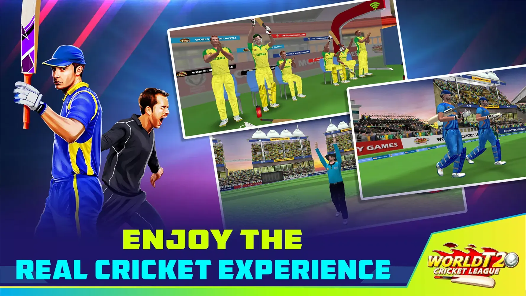 Tangkapan layar World T20 Cricket League
