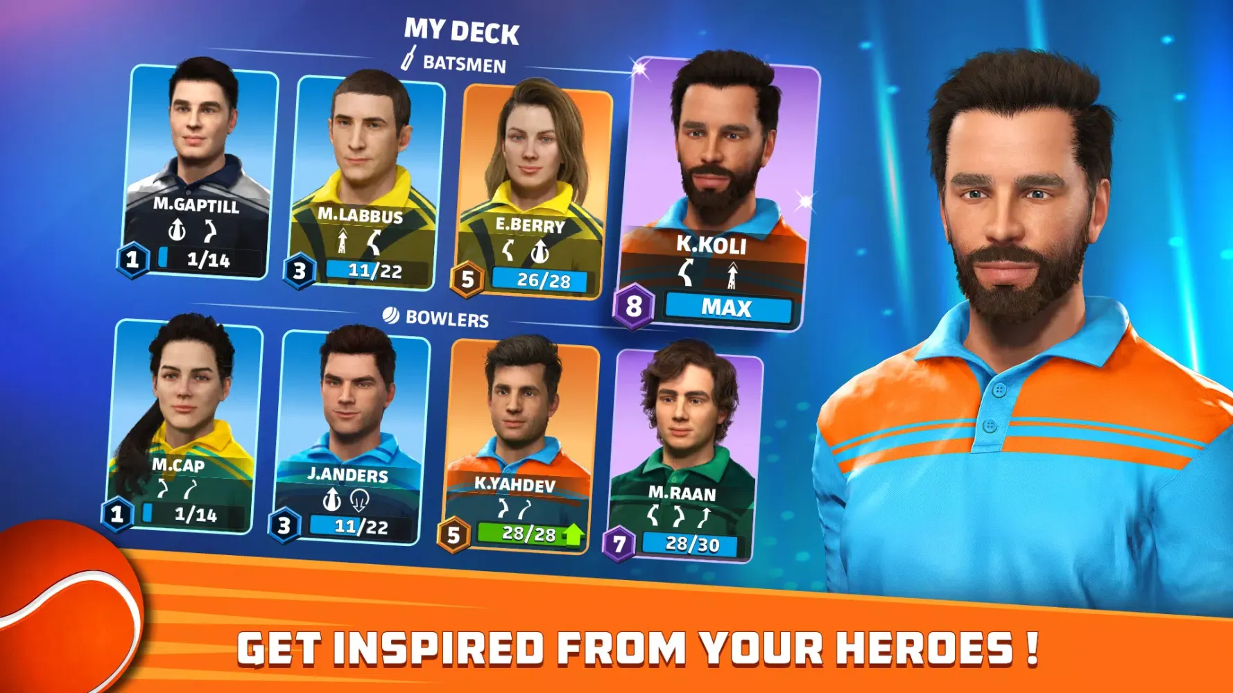 Tangkapan skrin Cricket Gangsta™-Cricket Game