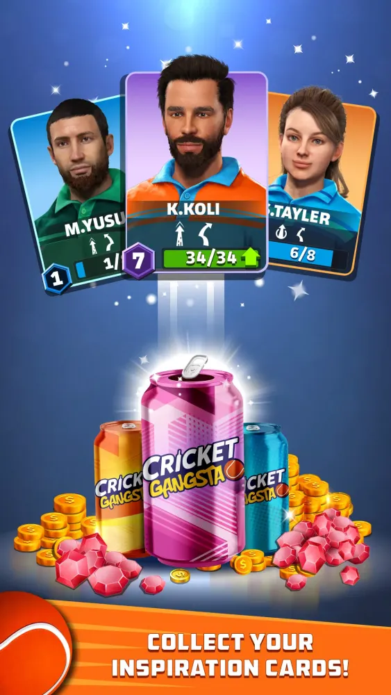 Tangkapan skrin Cricket Gangsta™-Cricket Game