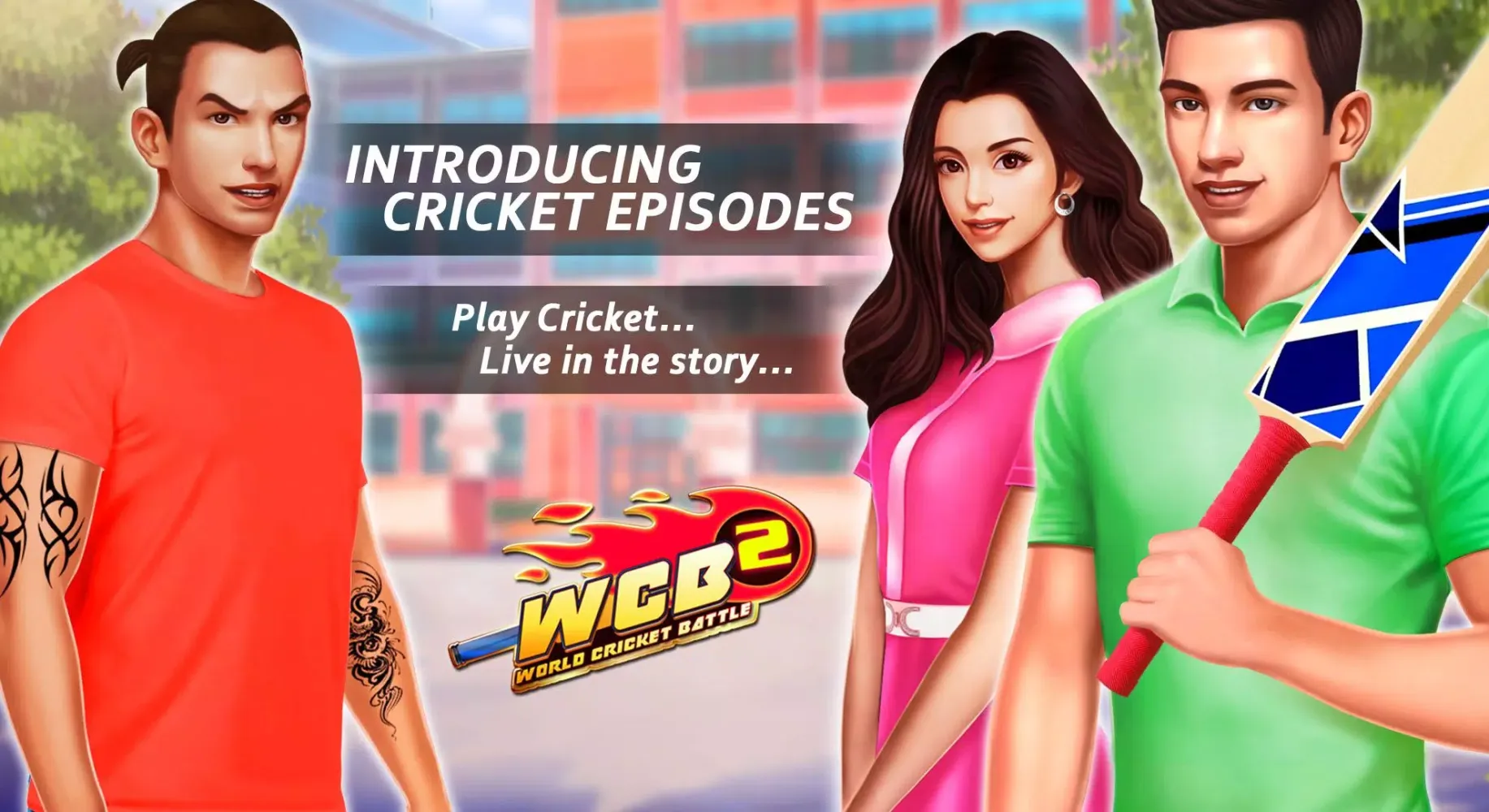 Capturas de tela do WCB2 Play My Career Cricket